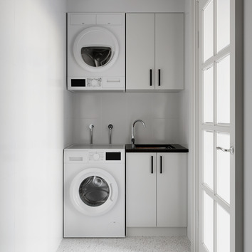 BraxtonHome Raya Chrome Laundry Package | Temple & Webster