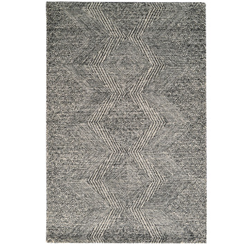 Boulevarde Rugs Charcoal Newcastle Hand-Tufted Wool-Blend Rug | Temple ...