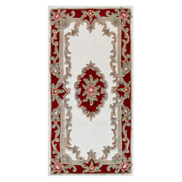 Boulevarde Rugs Red Avalon Hand-Tufted Wool Rug | Temple & Webster