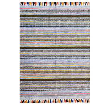 Woven Multi Rug Boulevarde Rugs Multi-Coloured Mizo Hand-Woven Cotton Rug | Temple ...