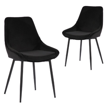 daimyo velvet dining chairs