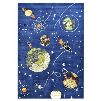 RugDestination Navy Space Rug | Temple & Webster