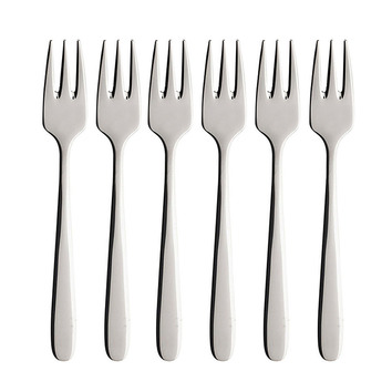 Daily Line Stainless Steel Pastry Forks | Temple & Webster