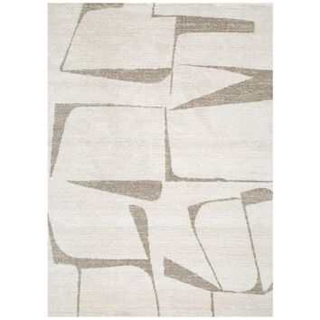 Beige Loki Abstract Rug | Temple & Webster