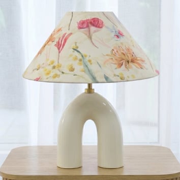 Archie Floral Table Lamp | Temple & Webster
