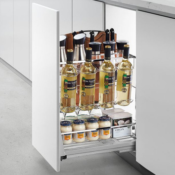 40cm Pull-Out Kitchen Cupboard Organiser | Temple & Webster