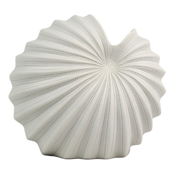 LivingGreenDecor White Spiral Oceania Vase | Temple & Webster