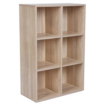 NorfolkHome Dorian 6 Slot Bookcase | Temple & Webster