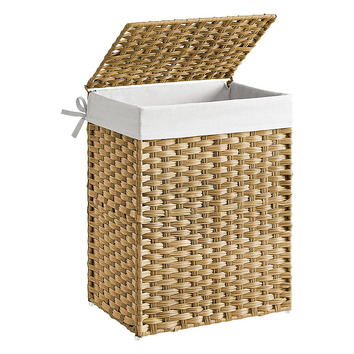 Songmics Tobias 90L Laundry Basket | Temple & Webster