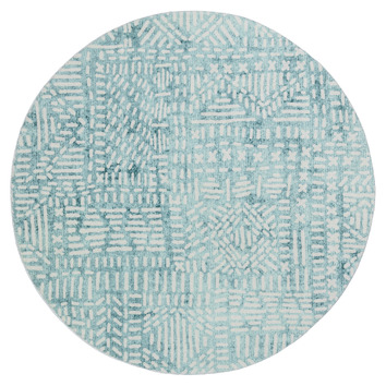 Virta Rug Vira Bryston Machine Washable Round Rug | Temple & Webster