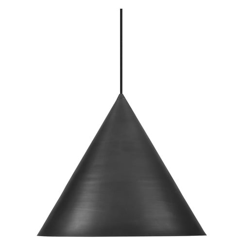 Coda Brass & Glass Pendant Light