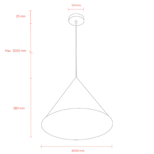 Coda Brass & Glass Pendant Light