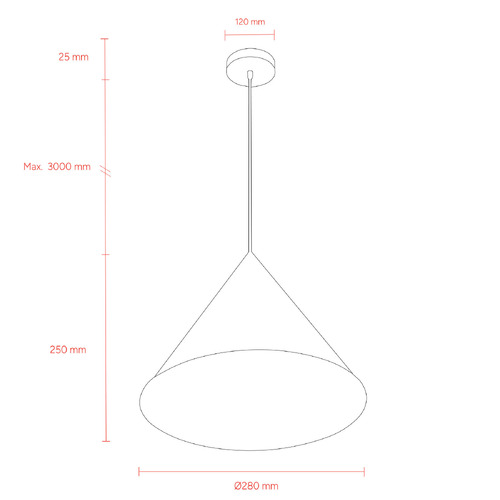 Coda Brass & Glass Pendant Light