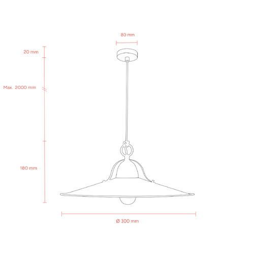 Benson Brass Pendant Light
