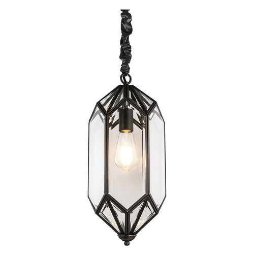 Eleanor Brass & Glass Pendant Light