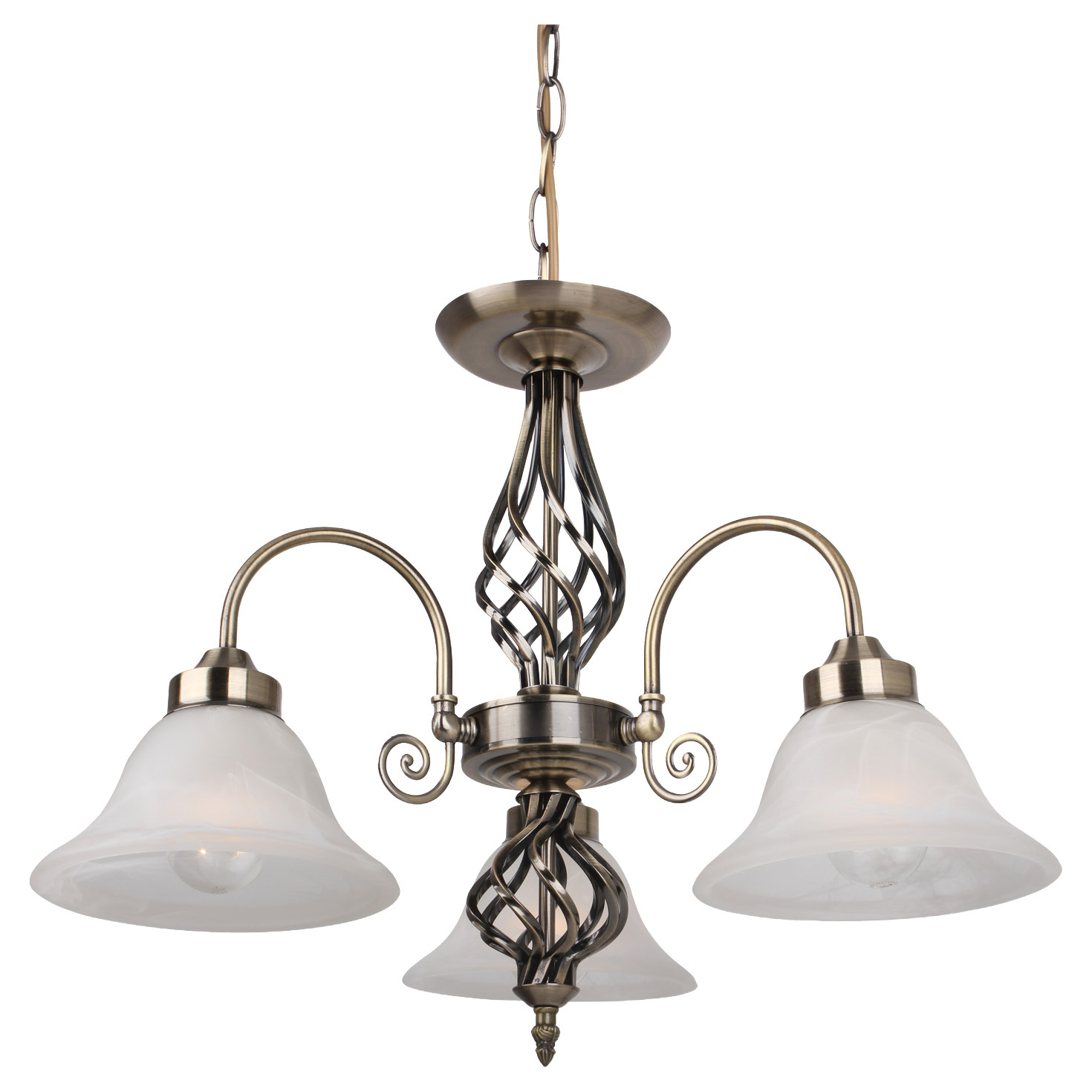 Geneva Glass 3-Light Pendant