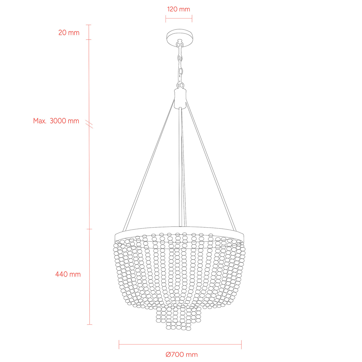 Maddisson 5-Light Pendant
