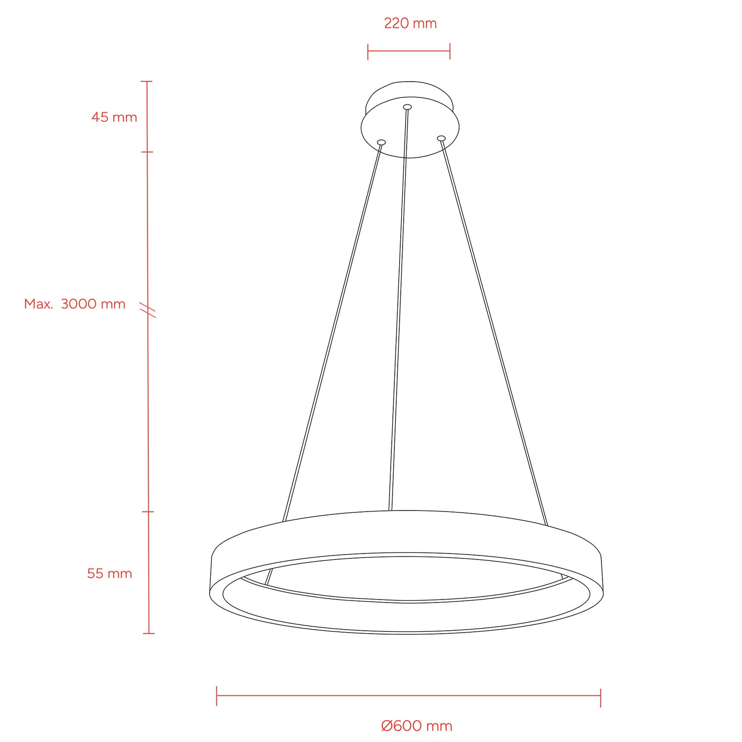Margo Crystal Adjustable LED Pendant Light