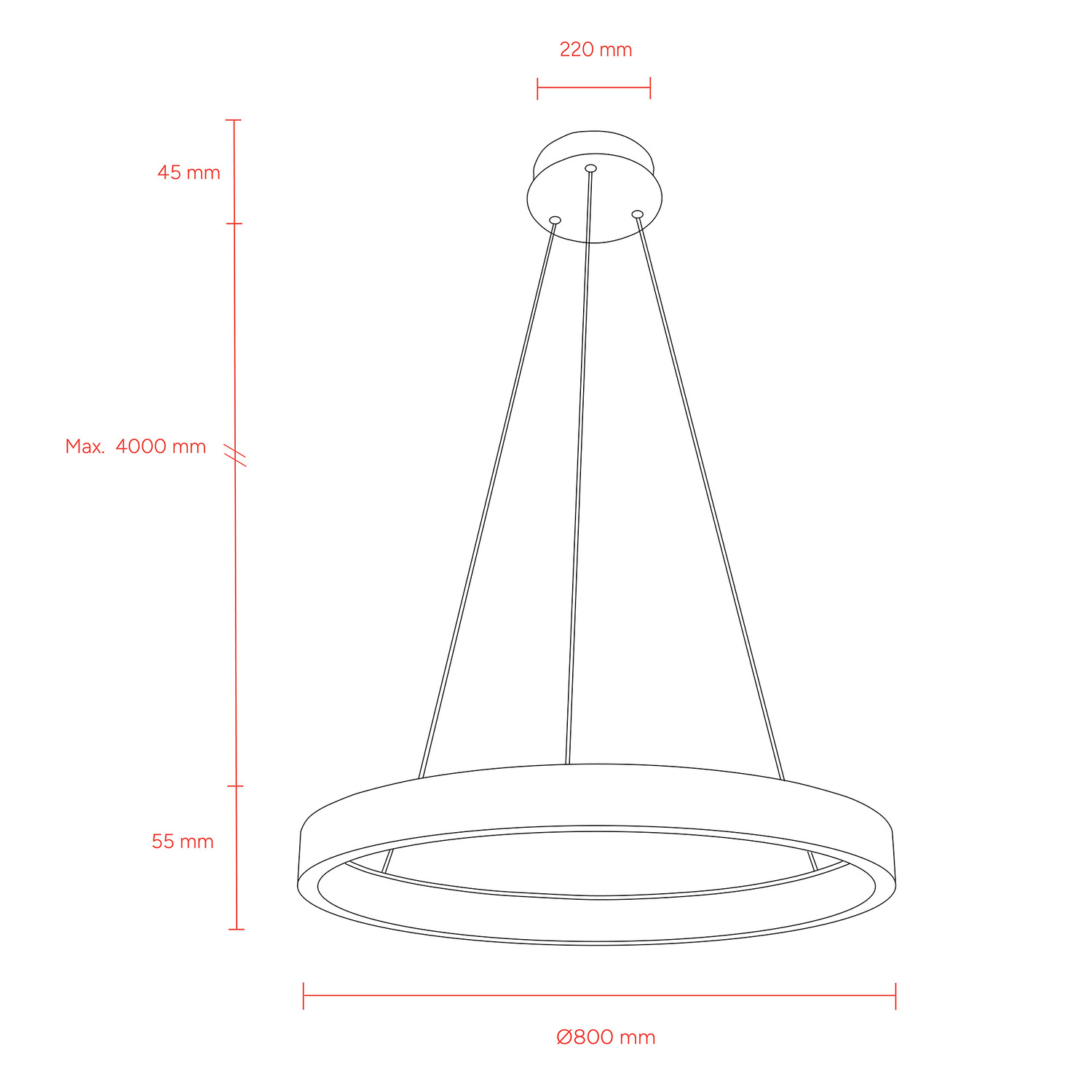 Margo Crystal Adjustable LED Pendant Light