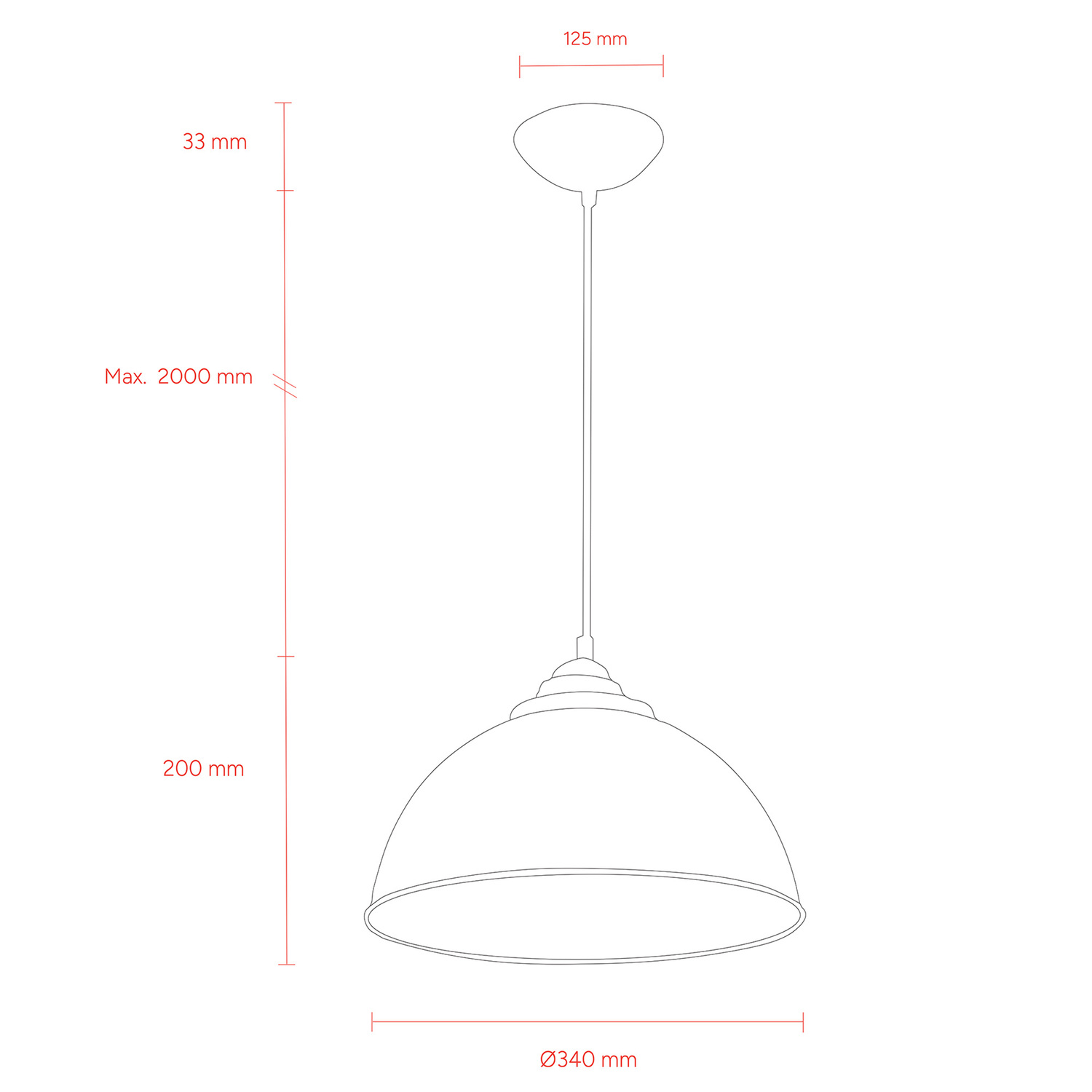 Newport Brass Pendant Light