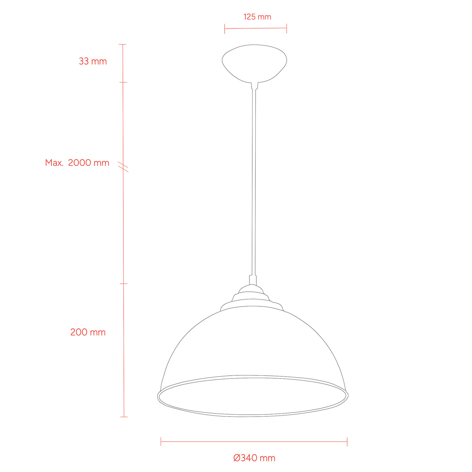 Newport Brass Pendant Light