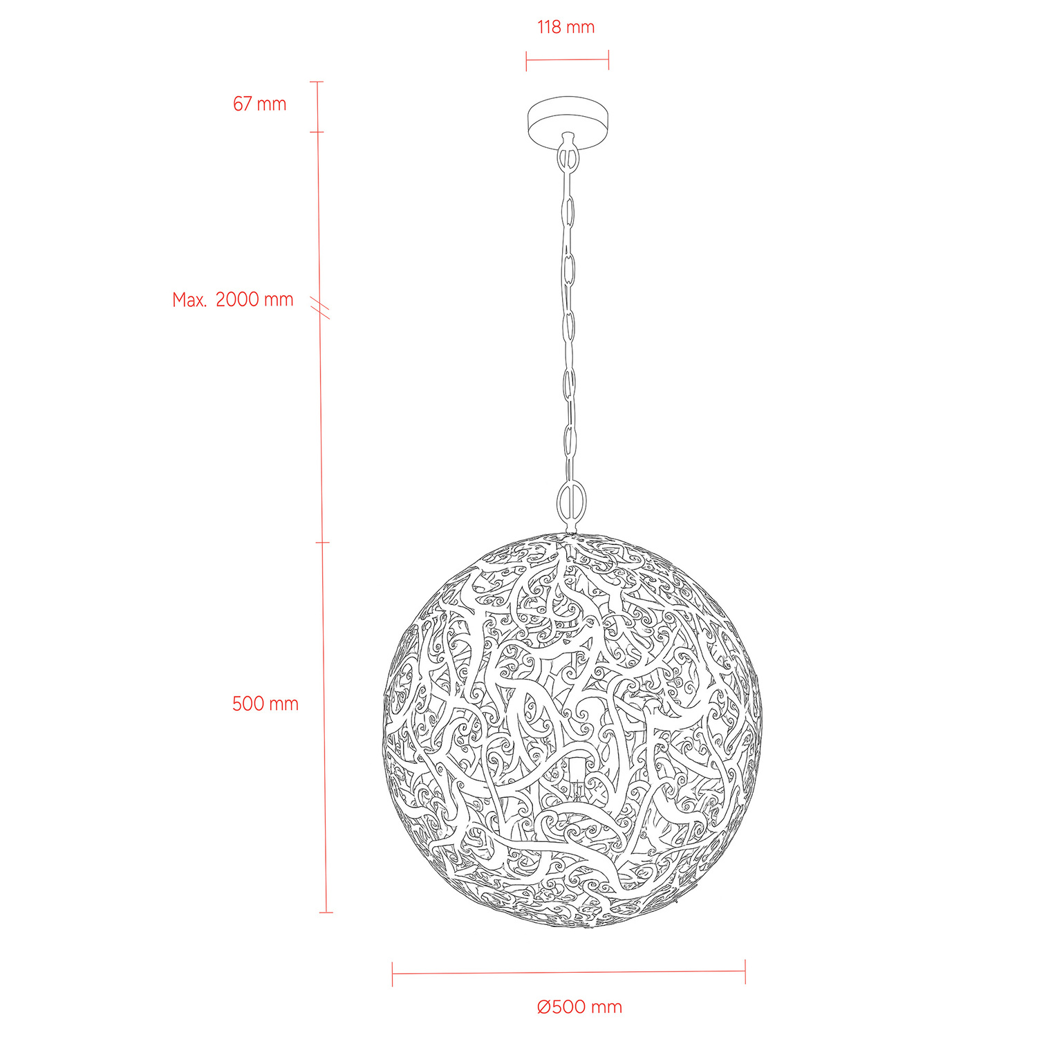 Theodore Pendant Light