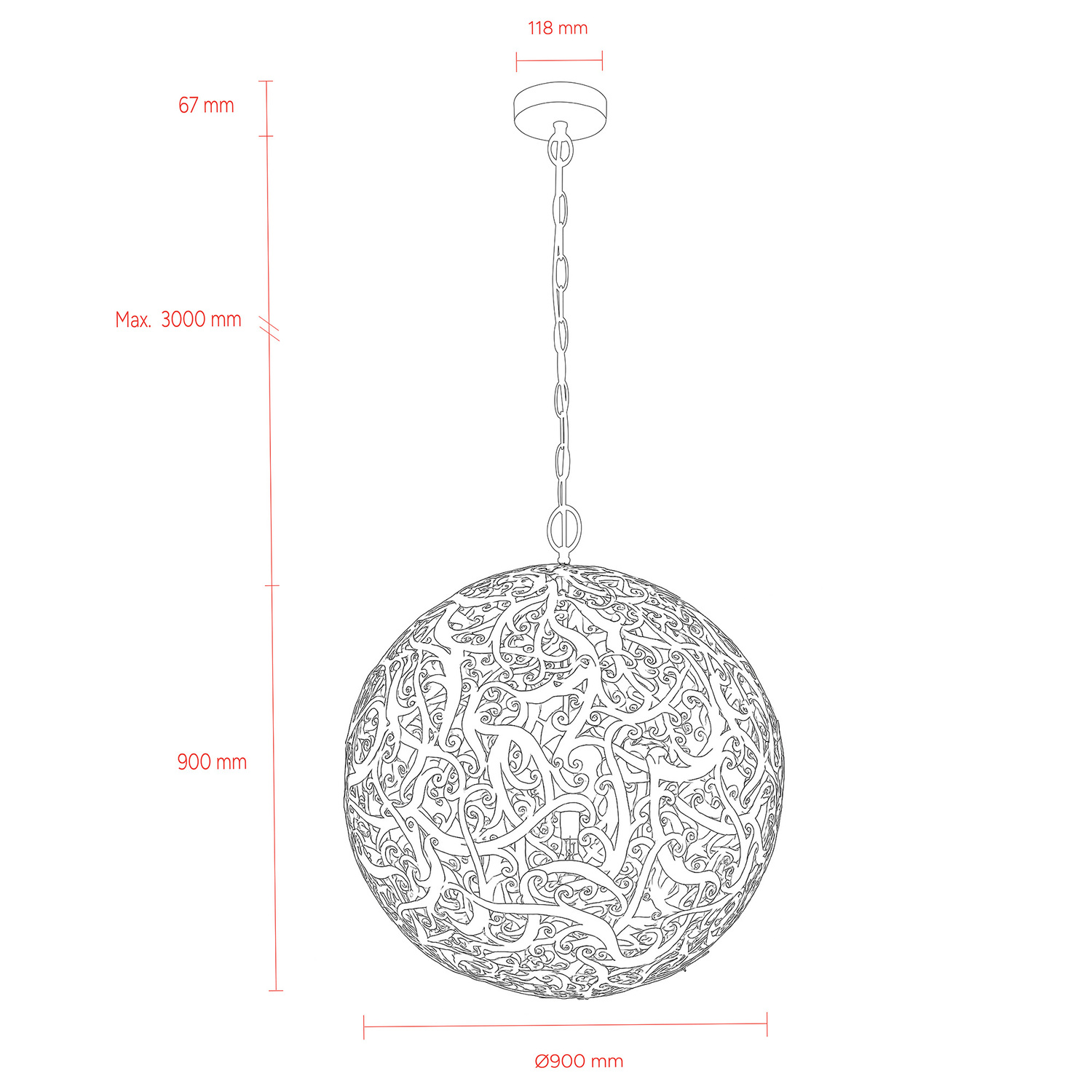Theodore 7-Light Pendant