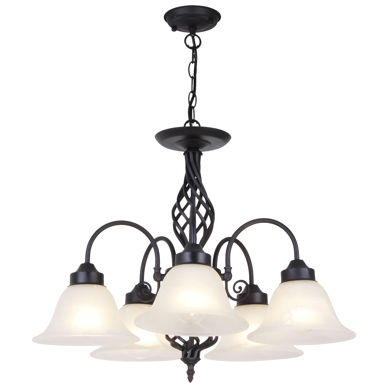 Geneva Metal 5-Light Chandelier