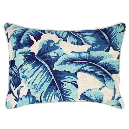 Caribbean Ocean Blue Rectangular Cushion Temple & ster