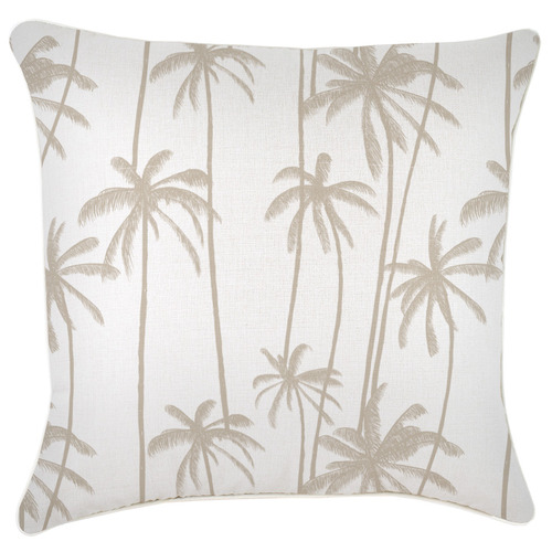 Tall Palms Piped Square Outdoor Cushion