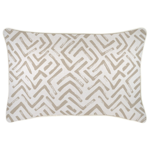 Escape to Paradise Tribal Piped Rectangular Outdoor Cushion | Temple ...