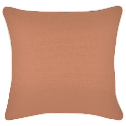 Solid Piped Square Outdoor Cushion