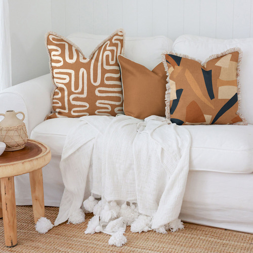 Piped Indoor/Outdoor Cushion