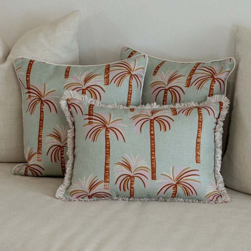 Teal Oasis Seafoam Cushion Cover
