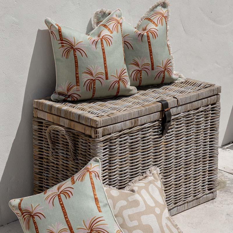 Teal Oasis Seafoam Cushion Cover