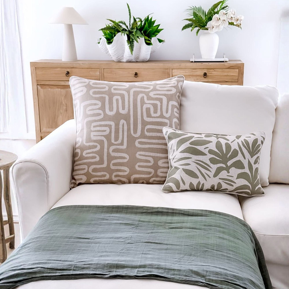 Tahiti Piped Cushion