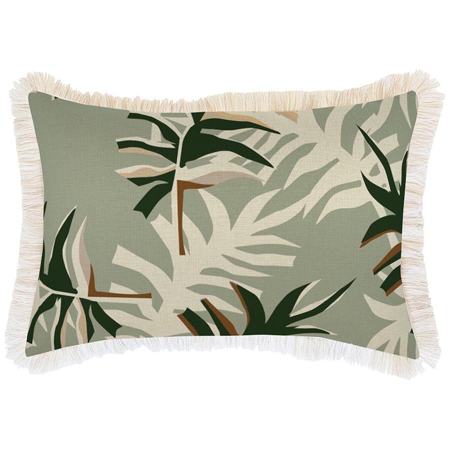 Al Fresco Coastal Fringed Outdoor Cushion
