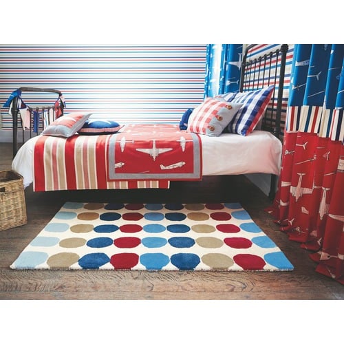 Primary Pure Wool Abacus Rug