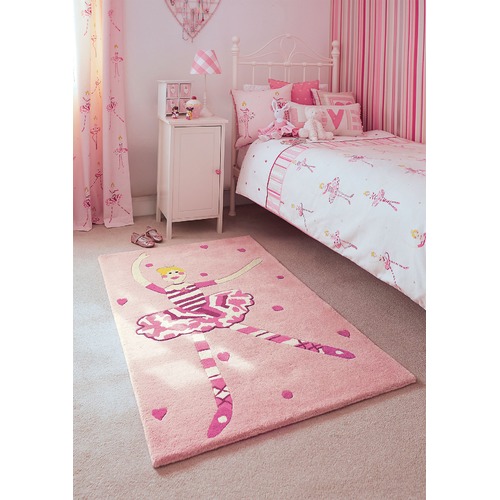 Polly Pirouette Pink Rug