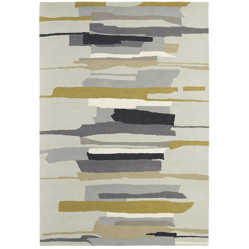 Pewter Zeal Hand-Tufted Wool Rug