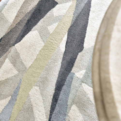 Oyster Diffinity Hand-Tufted Pure New Wool Rug