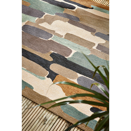 Sea Glass Trattino Outdoor Rug