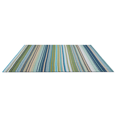Marine Spectro Stripes Outdoor Rug