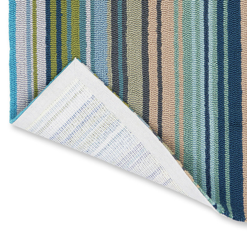 Marine Spectro Stripes Outdoor Rug