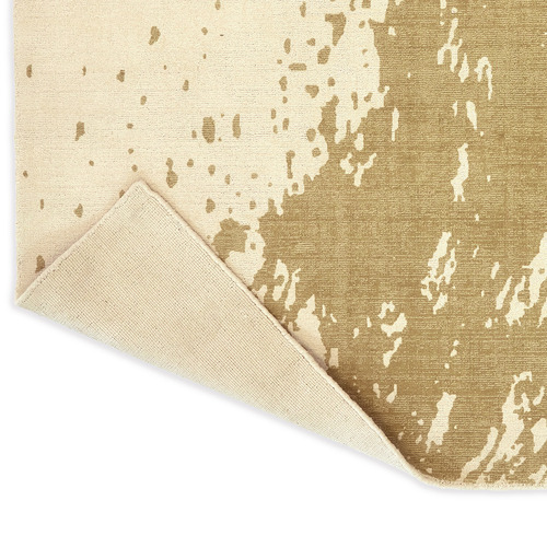 Sahara Enigmatic Printed HandLoomed Cotton Rug Temple & ster