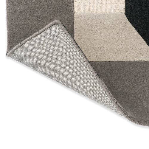 Slate Blocks Hand-Tufted Pure New Wool Rug