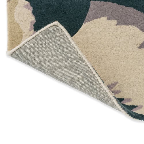 Wild Water Calathea Hand-Tufted Pure New Wool-Blend Rug