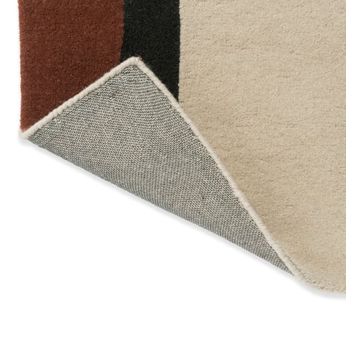 Walnut Torillo Hand-Tufted Pure New Wool Rug