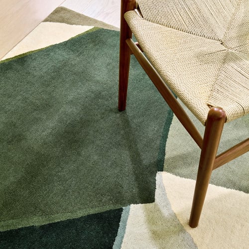 Pistachio Sumi Reflect Hand-Tufted Pure New Wool Rug