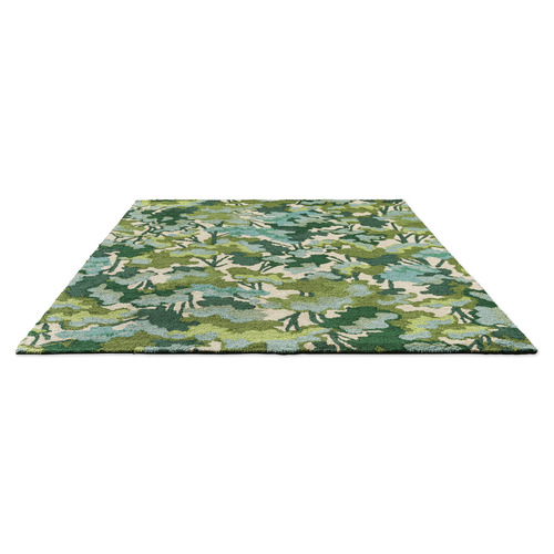 Green Tree Tops Outdoor Rug